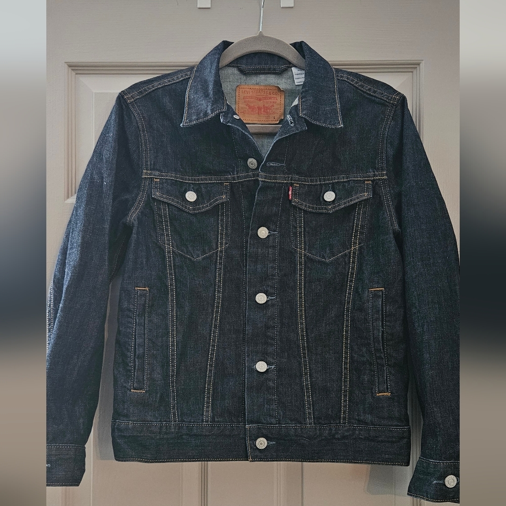 Levi's Dark Denim Jacket Ladies sz.L